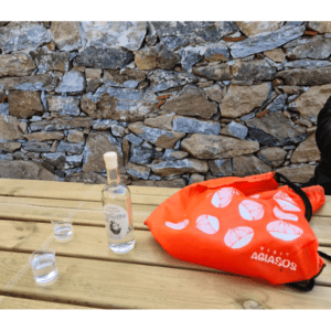 Visit Agiasos gift shop nylon bag