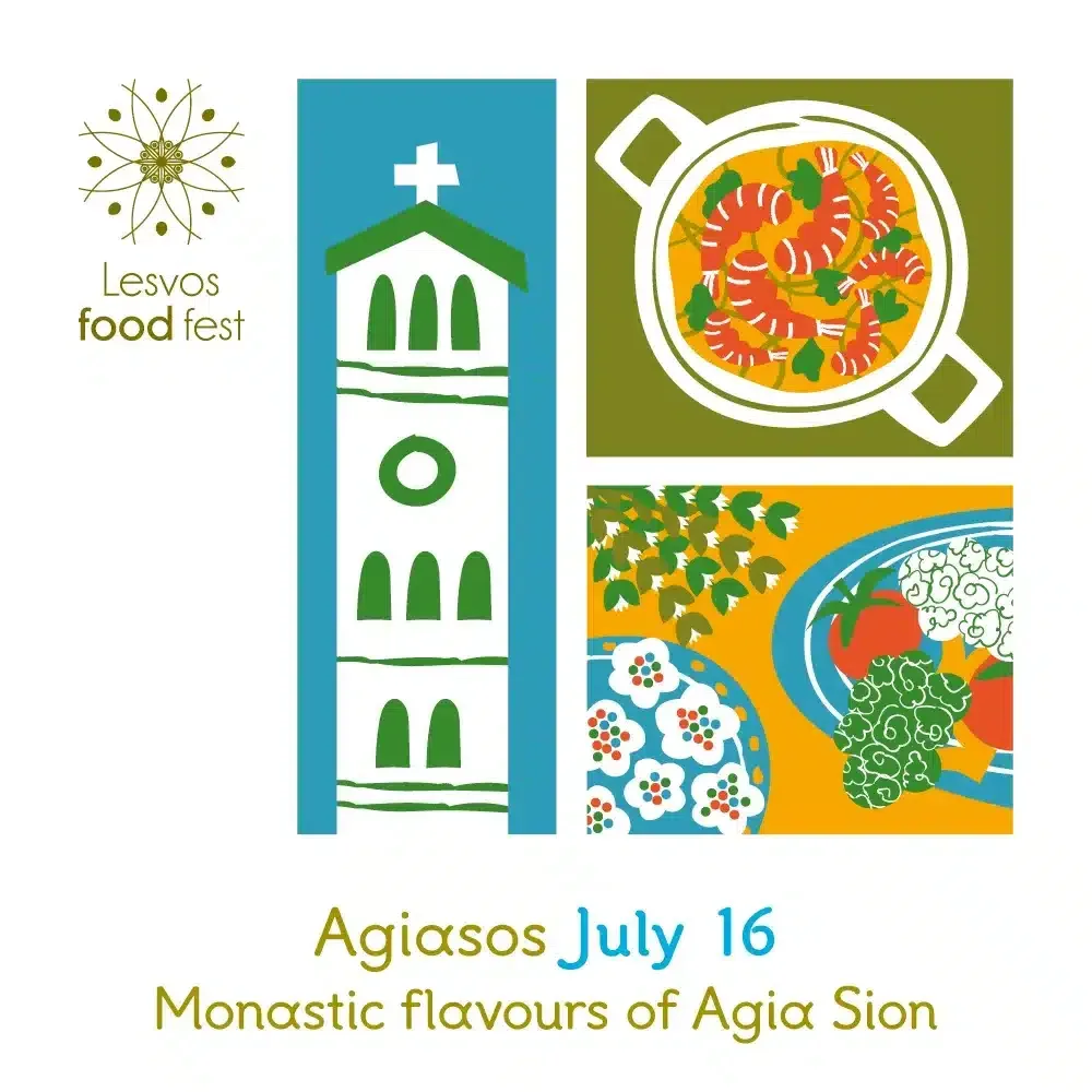 5th Lesvos Food Festival In Agiasos Logo